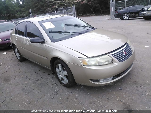 1G8AL58B36Z186680 - 2006 SATURN ION LEVEL 3 GOLD photo 1