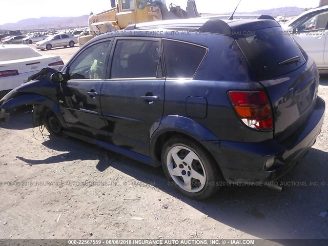 5Y2SL65856Z440981 - 2006 PONTIAC VIBE BLUE photo 3