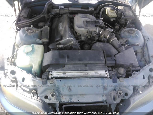 4USCH7323WLE07245 - 1998 BMW Z3 1.9 BLUE photo 10