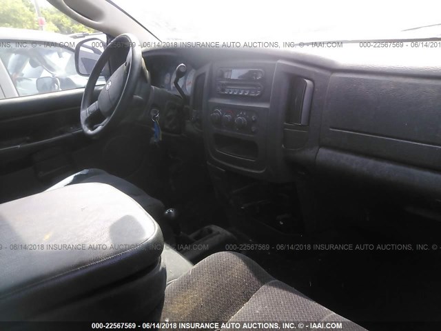 1D7KU28D14J118676 - 2004 DODGE RAM 2500 ST/SLT 黑色 照片 5