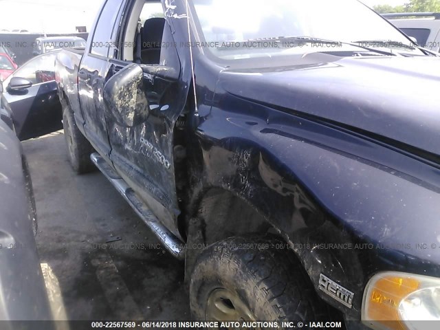 1D7KU28D14J118676 - 2004 DODGE RAM 2500 ST/SLT BLACK photo 6