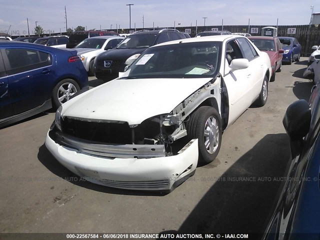 1G6KD54Y14U191777 - 2004 CADILLAC DEVILLE WHITE photo 2