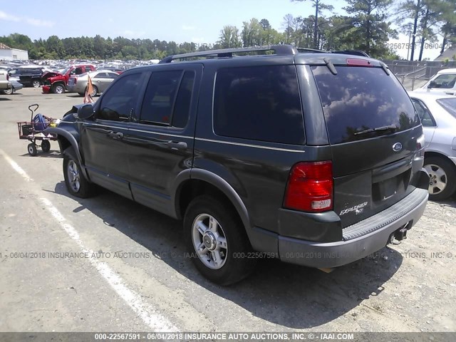 1FMZU63K03UC67420 - 2003 FORD EXPLORER XLT/XLT SPORT/NBX 绿色 照片 3