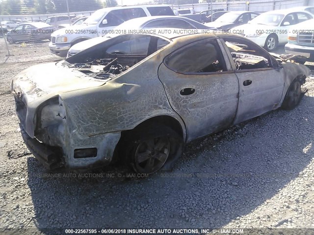 2G2WP552961183204 - 2006 PONTIAC GRAND PRIX SILVER photo 4