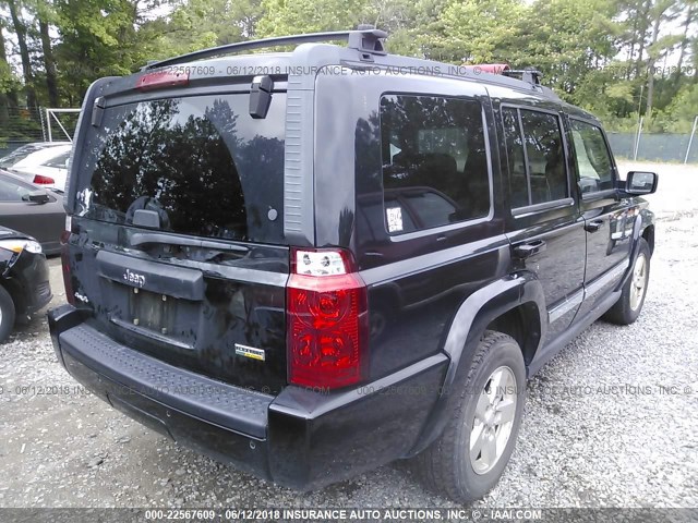 1J8HG48N58C130607 - 2008 JEEP COMMANDER SPORT 黑色 照片 4