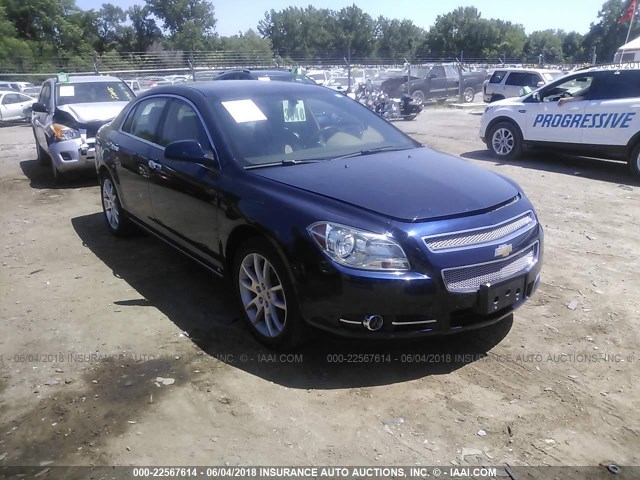 1G1ZK57B19F194367 - 2009 CHEVROLET MALIBU LTZ BLUE photo 1
