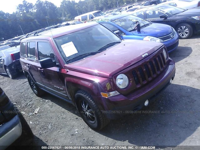 1C4NJPBAXED690681 - 2014 JEEP PATRIOT SPORT RED photo 1
