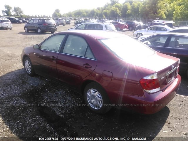 4T1BE32K85U413936 - 2005 TOYOTA CAMRY LE/XLE/SE 栗色 照片 3