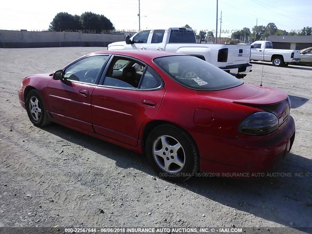 1G2WP52K2VF224736 - 1997 PONTIAC GRAND PRIX GT RED photo 3