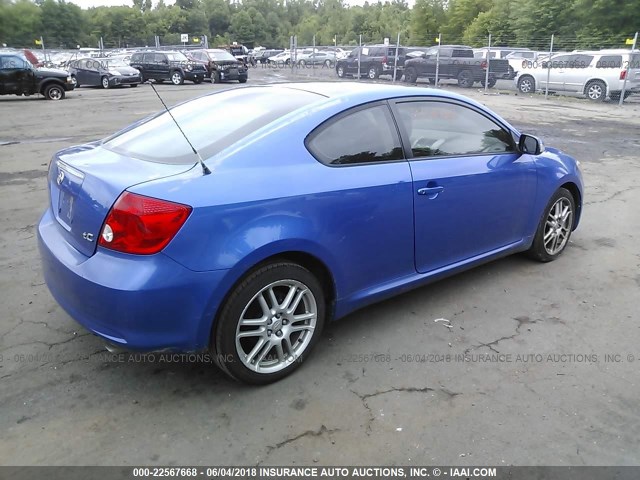 JTKDE167860130994 - 2006 TOYOTA SCION TC 蓝色 照片 4