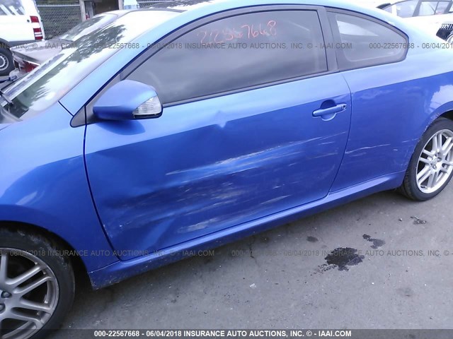 JTKDE167860130994 - 2006 TOYOTA SCION TC 蓝色 照片 6