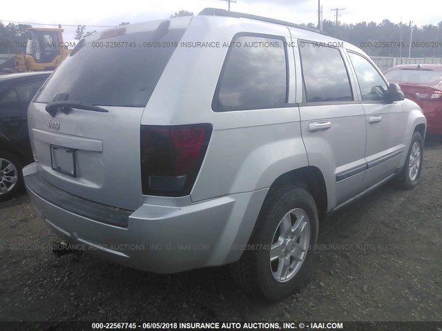1J8GR48K17C534398 - 2007 JEEP GRAND CHEROKEE LAREDO/COLUMBIA/FREEDOM 银色 照片 4