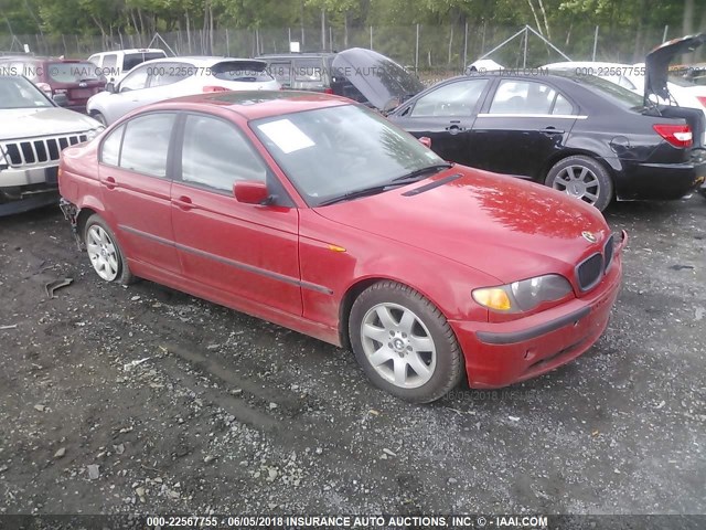 WBAAZ33424KP90466 - 2004 BMW 325 IS SULEV RED photo 1