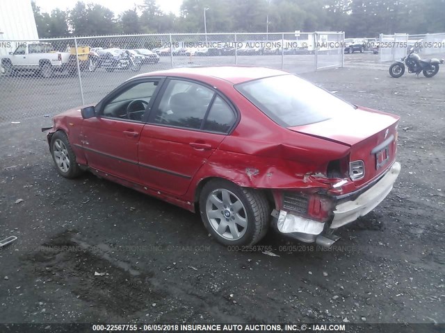 WBAAZ33424KP90466 - 2004 BMW 325 IS SULEV RED photo 3