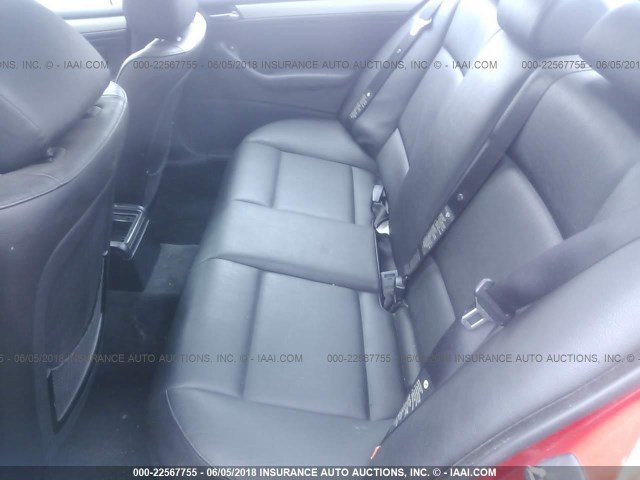 WBAAZ33424KP90466 - 2004 BMW 325 IS SULEV RED photo 8