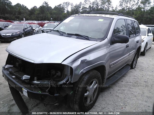 1GKDS13S242224030 - 2004 GMC ENVOY SILVER photo 2