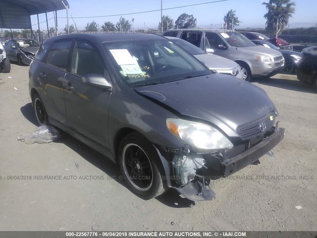 2T1KR32E15C467188 - 2005 TOYOTA COROLLA MATRIX XR GRAY photo 1