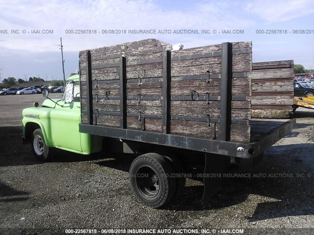 A59S103389 - 1959 CHEVROLET VIKING  GREEN photo 3