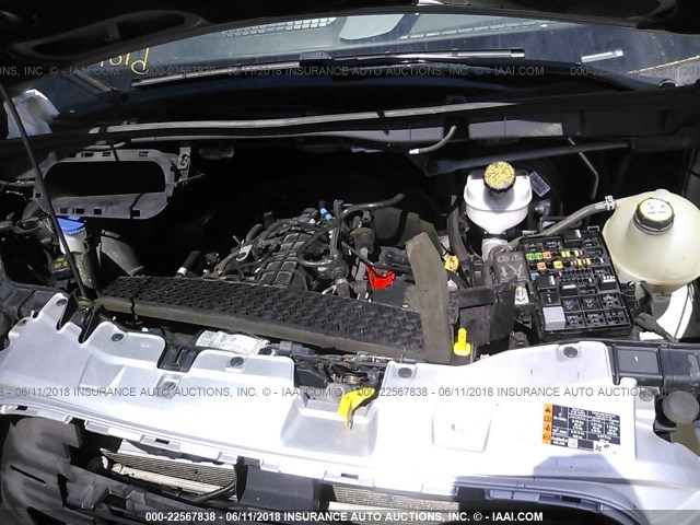 1FBAX2CG5FKA75640 - 2015 FORD TRANSIT T-350 ვერცხლისფერი ფოტო 10