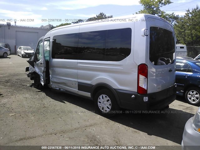 1FBAX2CG5FKA75640 - 2015 FORD TRANSIT T-350 ვერცხლისფერი ფოტო 3