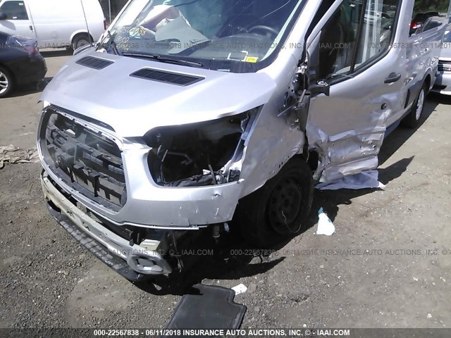 1FBAX2CG5FKA75640 - 2015 FORD TRANSIT T-350 ვერცხლისფერი ფოტო 6