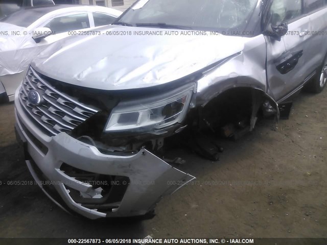 1FM5K8F83GGC14179 - 2016 FORD EXPLORER LIMITED 银色 照片 6