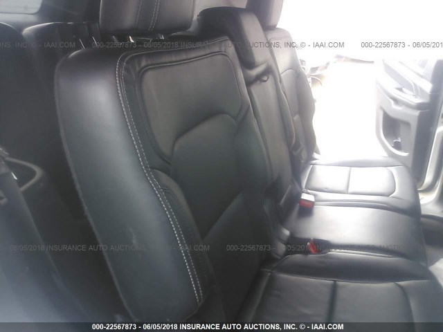 1FM5K8F83GGC14179 - 2016 FORD EXPLORER LIMITED 银色 照片 8