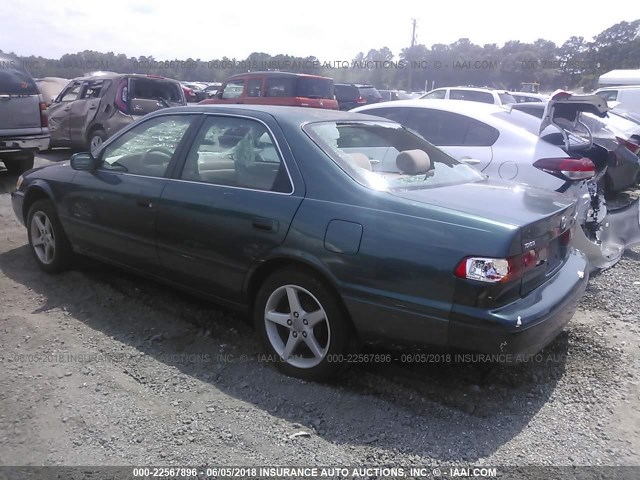 4T1BG22K9WU270954 - 1998 TOYOTA CAMRY CE/LE/XLE GREEN photo 3