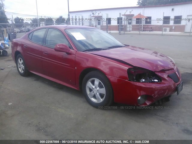 2G2WP552271219428 - 2007 PONTIAC GRAND PRIX RED photo 1