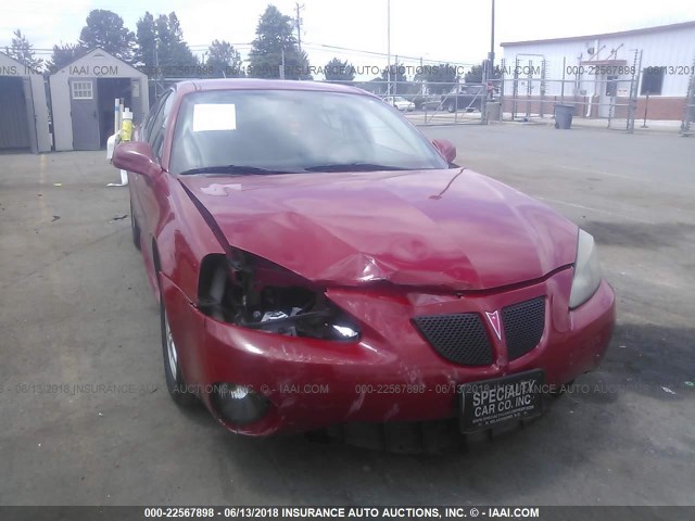 2G2WP552271219428 - 2007 PONTIAC GRAND PRIX RED photo 6