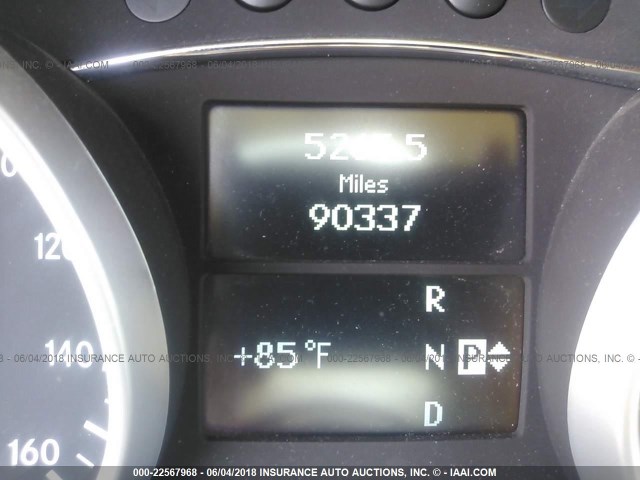 4JGBB8GB3BA725206 - 2011 MERCEDES-BENZ ML 350 4MATIC WHITE photo 7