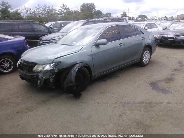 4T1BE46K77U664935 - 2007 TOYOTA CAMRY NEW GENERAT CE/LE/XLE/SE GREEN photo 2