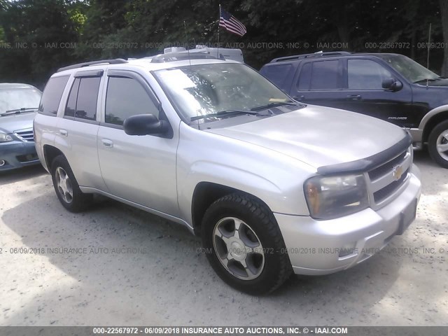 1GNDT13S562110218 - 2006 CHEVROLET TRAILBLAZER LS/LT SILVER photo 1