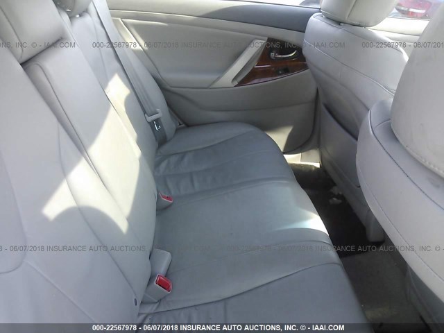 4T1BK3EK9AU100585 - 2010 TOYOTA CAMRY SE/LE/XLE 银色 照片 8