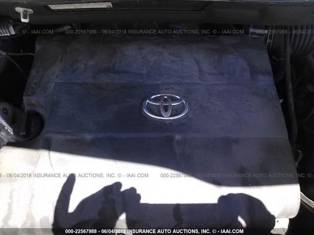 5TDXK3DC9BS171733 - 2011 TOYOTA SIENNA SPORT 灰色 照片 10