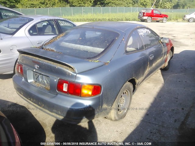 JT2AT00N3S0041810 - 1995 TOYOTA CELICA ST BLUE photo 4