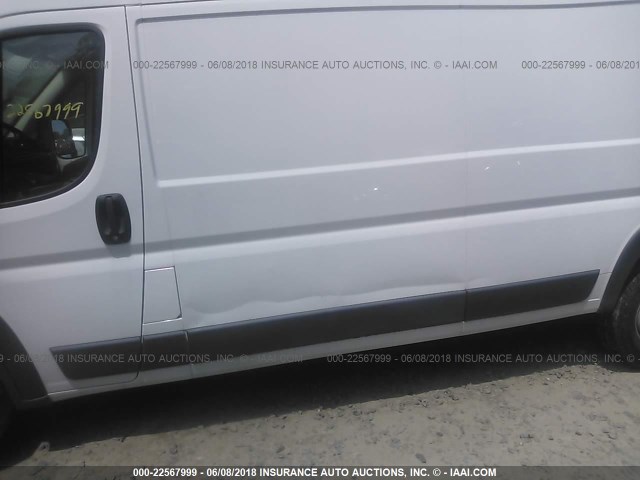 3C6TRVDG1GE114931 - 2016 RAM PROMASTER 2500 2500 HIGH WHITE photo 6