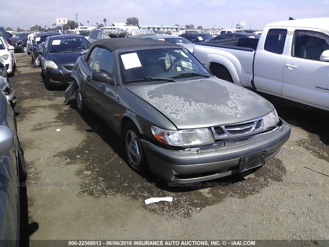 YS3DD78N3X7022325 - 1999 SAAB 9-3 S GREEN photo 1