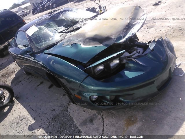 2G2FS22K7W2206054 - 1998 PONTIAC FIREBIRD GREEN photo 1