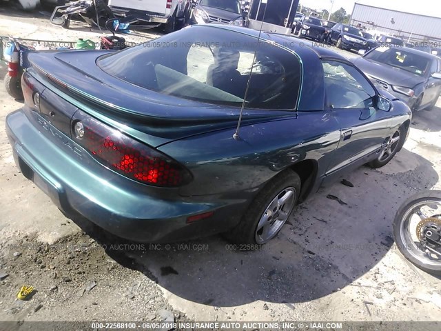 2G2FS22K7W2206054 - 1998 PONTIAC FIREBIRD GREEN photo 4