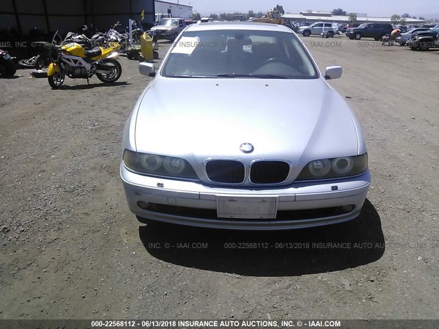 WBADT634X1CF05599 - 2001 BMW 530 I AUTOMATIC SILVER photo 6