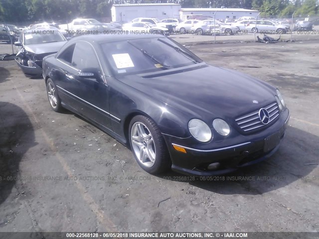 WDBPJ75J86A046926 - 2006 MERCEDES-BENZ CL 500 BLACK photo 1