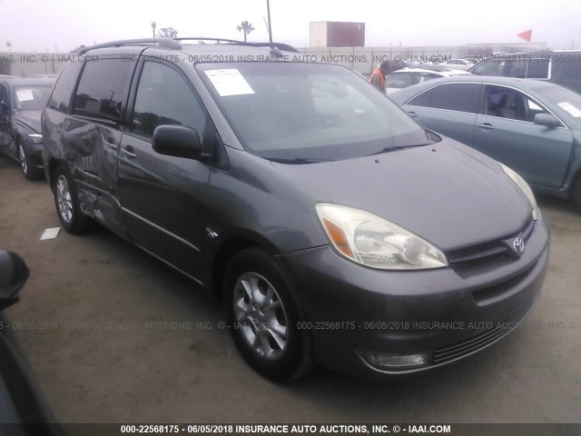 5TDZA22C25S357241 - 2005 TOYOTA SIENNA XLE/XLE LIMITED GRAY photo 1