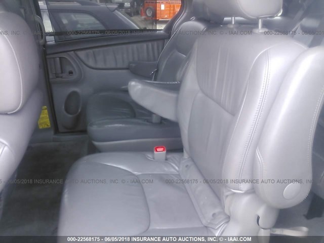 5TDZA22C25S357241 - 2005 TOYOTA SIENNA XLE/XLE LIMITED GRAY photo 8