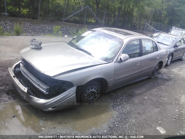 1G4HR54K644125919 - 2004 BUICK LESABRE LIMITED TAN photo 2