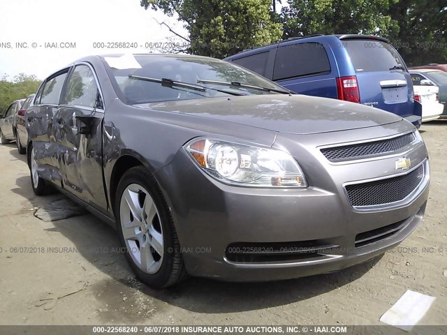 1G1ZA5EU3BF180595 - 2011 CHEVROLET MALIBU LS ოქროსფერი ფოტო 1