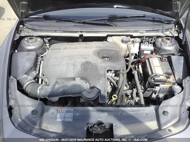 1G1ZA5EU3BF180595 - 2011 CHEVROLET MALIBU LS ოქროსფერი ფოტო 10