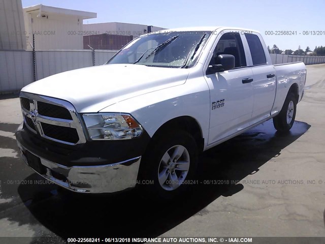 1C6RR6FG0GS141872 - 2016 RAM 1500 ST WHITE photo 2