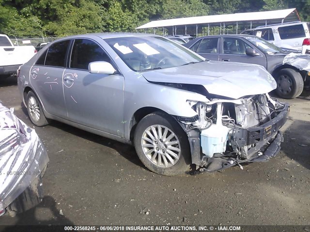 4T1BE46K78U204689 - 2008 TOYOTA CAMRY CE/LE/XLE/SE SILVER photo 1