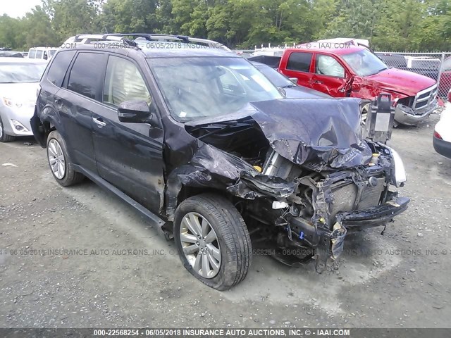 JF2SHAGC8DH403904 - 2013 SUBARU FORESTER TOURING 黑色 照片 1